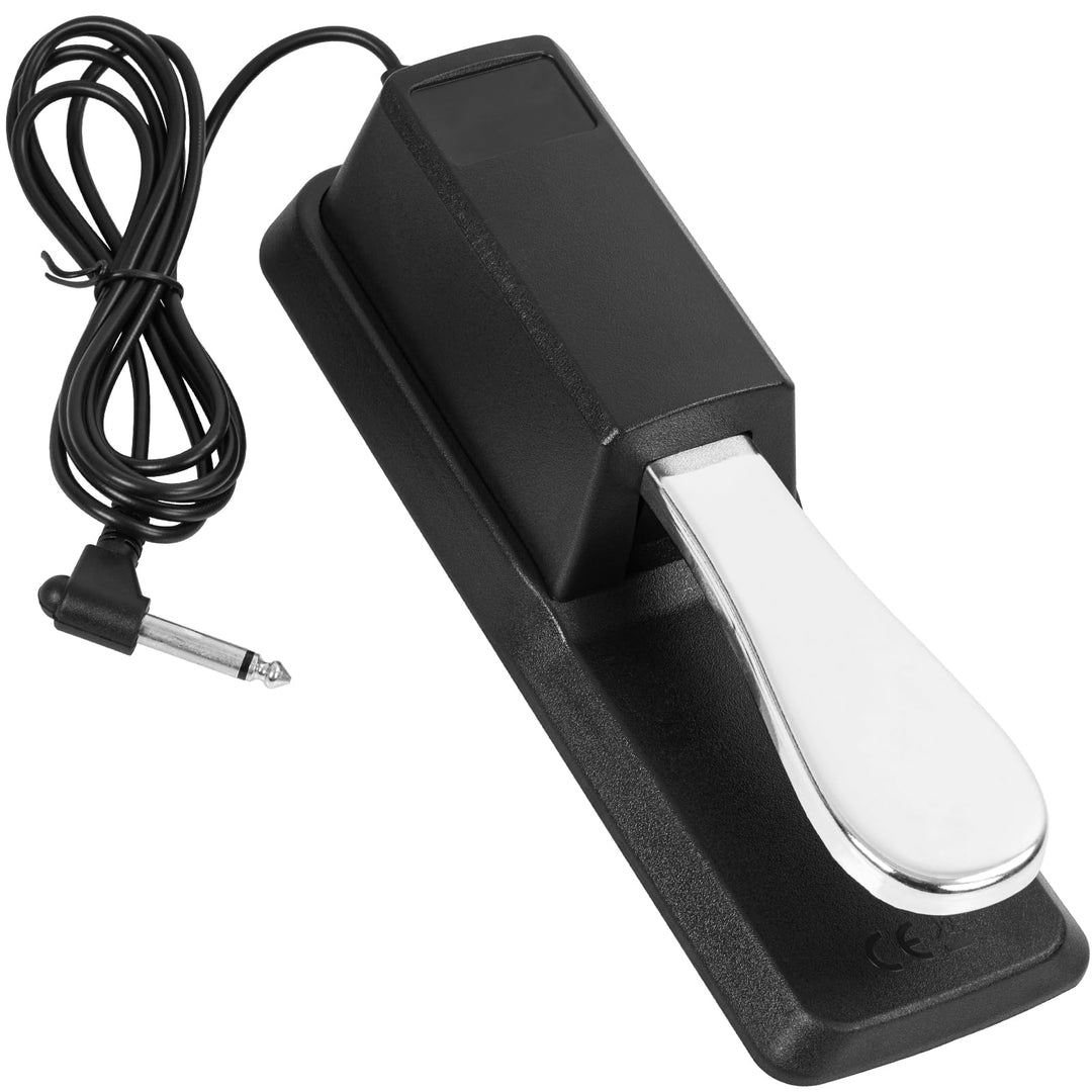 e-piano Pedal für Universal Keyboard Piano, Keyboard Pedal langlebiges Edelstahlpedal für aller Klav