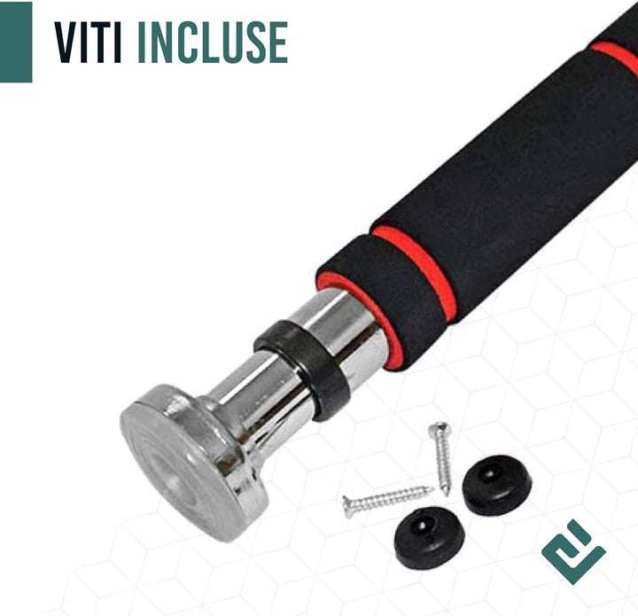 Türklimmzugstange, Türstange, Pull Up Bar Door Frame verstellbar von 60 cm bis 103 cm, schraubenlos