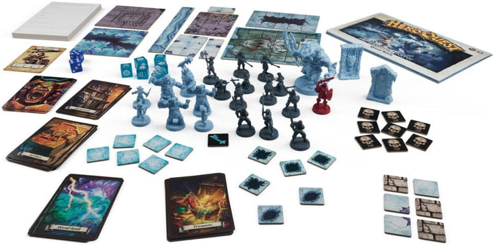 Hasbro F5815 Heroquest Frozen Horror Spiel, Mehrfarbig The Frozen Horror (Quest Pack), The Frozen Ho