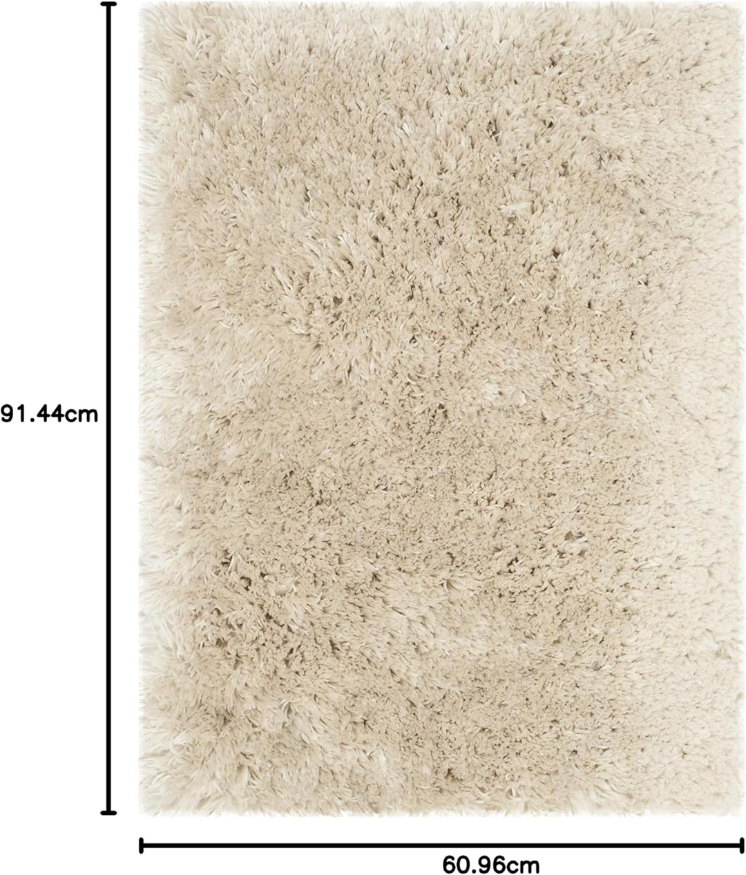 SAFAVIEH Zottelig Teppich für Wohnzimmer, Esszimmer, Schlafzimmer - Artic Shag Collection, Hoher Flo