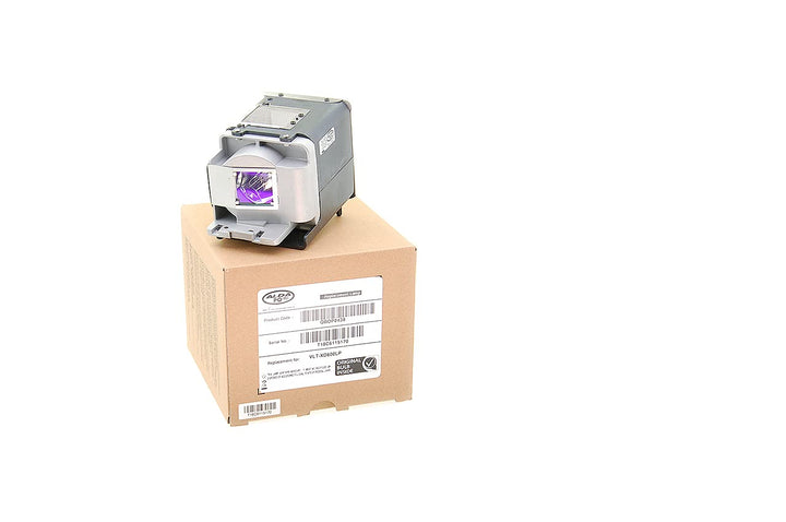 Alda PQ Professionell, Beamerlampe kompatibel mit VLT-XD600LP für Mitsubishi XD600U, FD630U, WD620U,