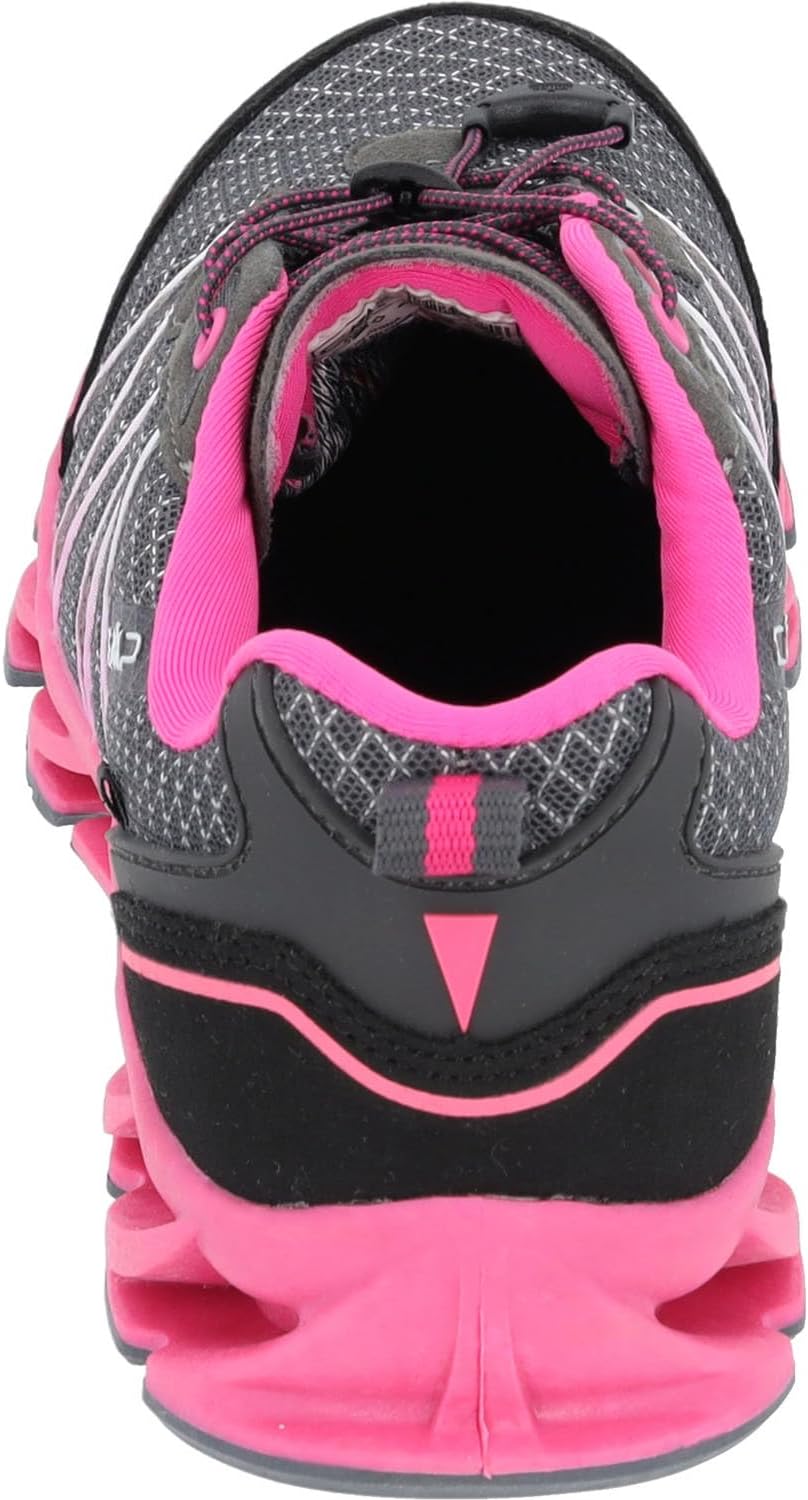 CMP Kids ALTAK Trail Shoes WP 2.0, Titanio Purple Fluo, 34 EU