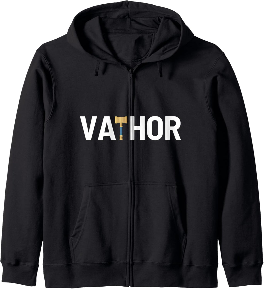 Vathor Coolster Papa Va Thor Vater Spruch Vatertag Geschenk Kapuzenjacke
