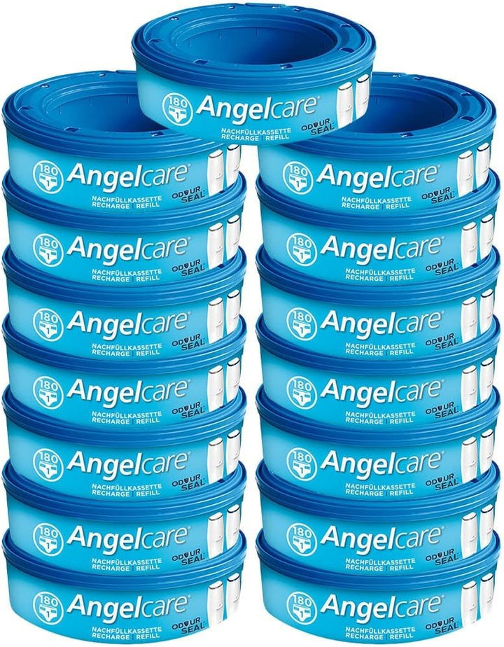 Angelcare Windeleimer Nachfüllpack Plus 15er Pack 15 Stück, 15 Stück