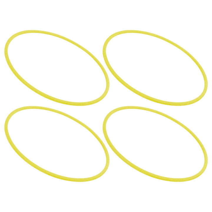 Gymnastikreifen aus Kunststoff, 4er-Set, ø 60 cm Gelb, Gelb