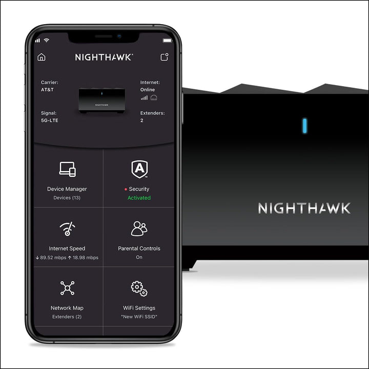 NETGEAR WiFi 6 Mesh (MK73S) | Dual Band Mesh System | Abdeckung von 400 m² | Geschwindigkeiten bis z