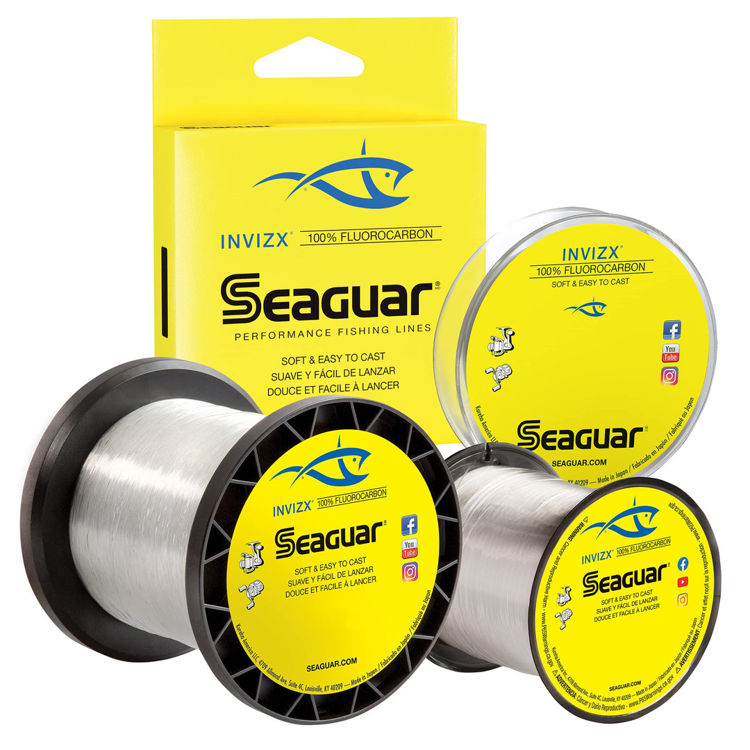 Seaguar InvizX Fluorkohlenstoff 600 Yards 15 Pfund, 15 Pfund