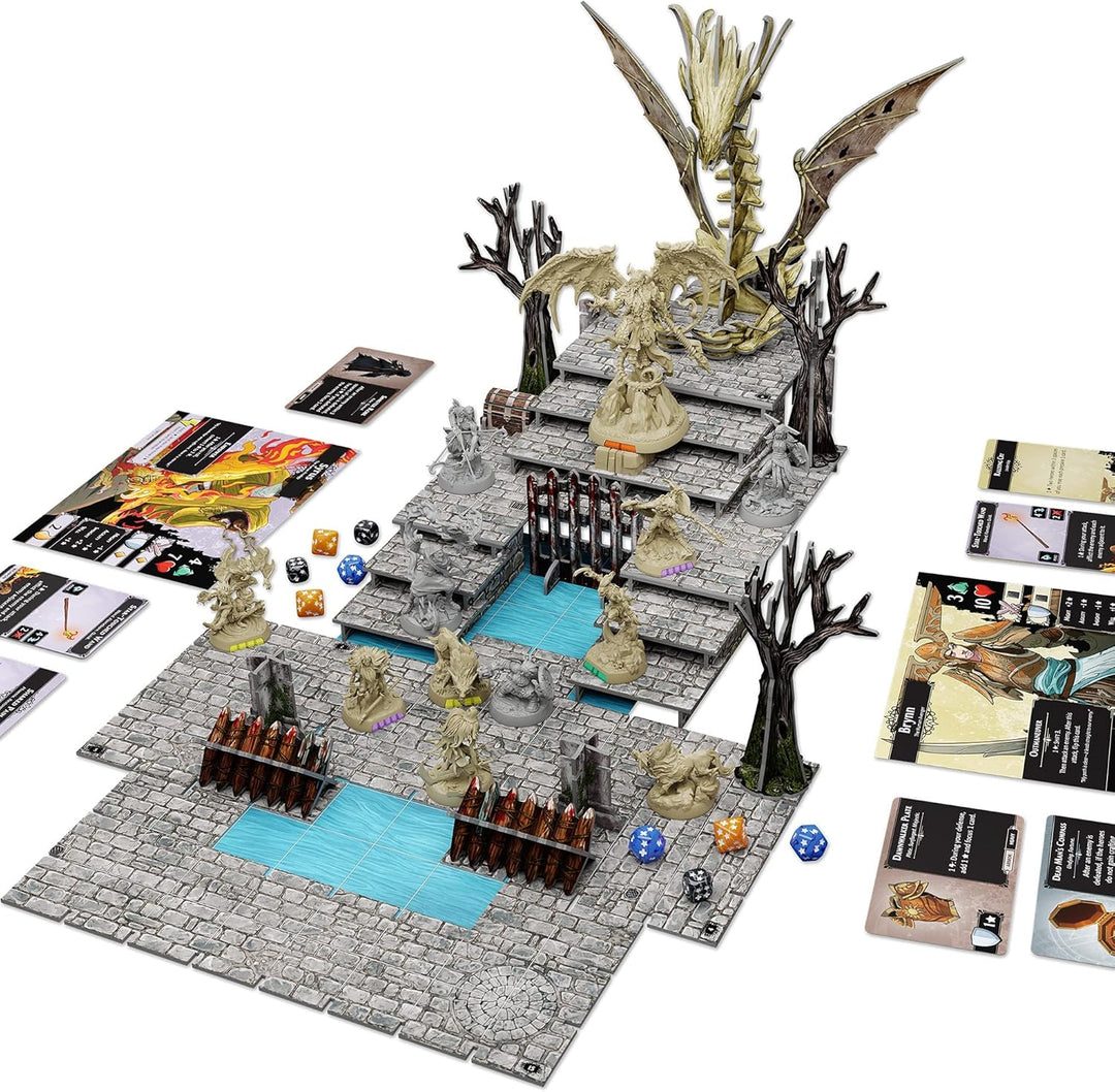 Fantasy Flight Games, Descent: Legends of The Dark, Miniature Game, 1-4 Players, Ages 14+, 3-4 Hours