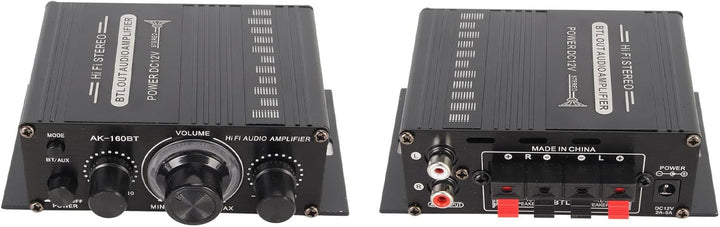Bluetooth 5.0 Audio-Leistungsverstärker, Aluminiumlegierung, 20 W X 2, 20 Hz Bis 20 kHz, Stereo-Vers