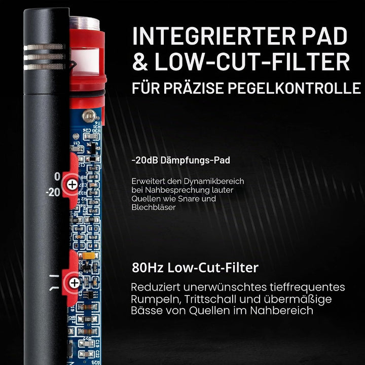 SE ELECTRONICS sE7 Kleinmembrand-Kondensatormik. Mehrfarbig, Mehrfarbig
