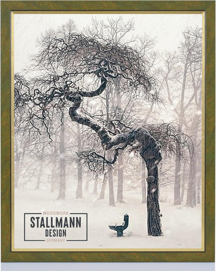 Stallmann Design Bilderrahmen my Frames 50x80 cm gold gewischt Rahmen fuer Dina 4 und 60 andere Form