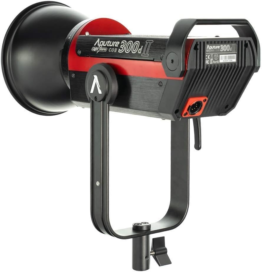 Aputure 300D Mark II 300D II + C Stand, V-Mount LED-Videoleuchte 5500k Sidus Link App Control 2.4G W