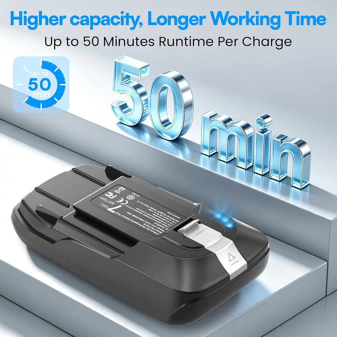 25.2V 3,5Ah Akku für Rowenta X-Force Flex 12.60 Akku-Staubsauger, ZR009705 Ersatz Batterie RH98A3WO