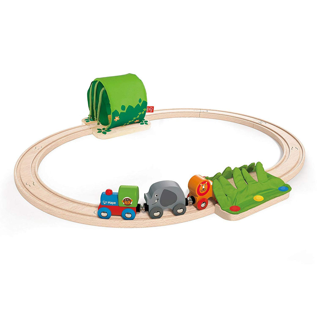 Hape E3800 - Railway Spielzeug - Dschungelzug-Set