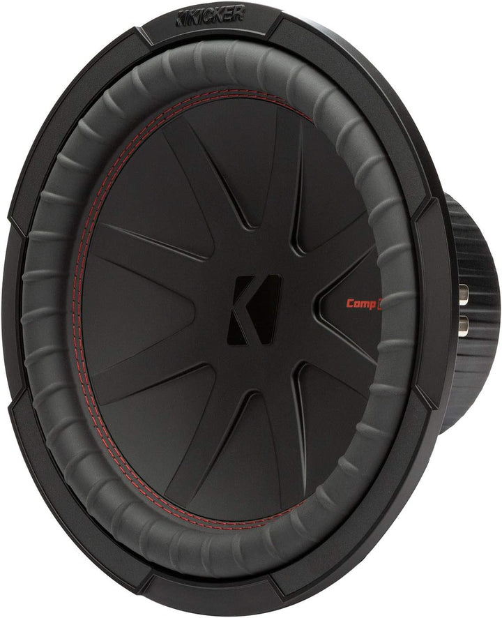 KICKER CompR122 (CWR122-48) - 30 cm Passiv Subwoofer mit 1000 Watt (RMS: 500 Watt) Dual 2 Ohm, Dual