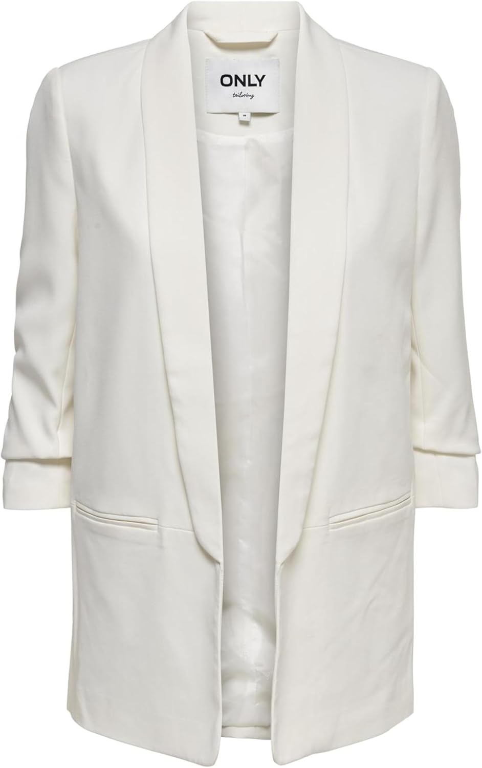 ONLY Female Blazer Langer Blazer 34 Cloud Dancer, 34 Cloud Dancer