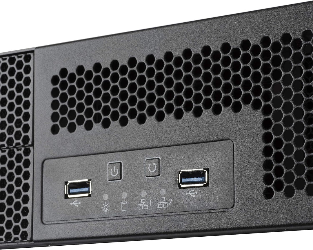 SilverStone Technology RM23-502, Industrielles 2HE-ATX-Rackmount-Speicherservergehäuse mit dualem 5,