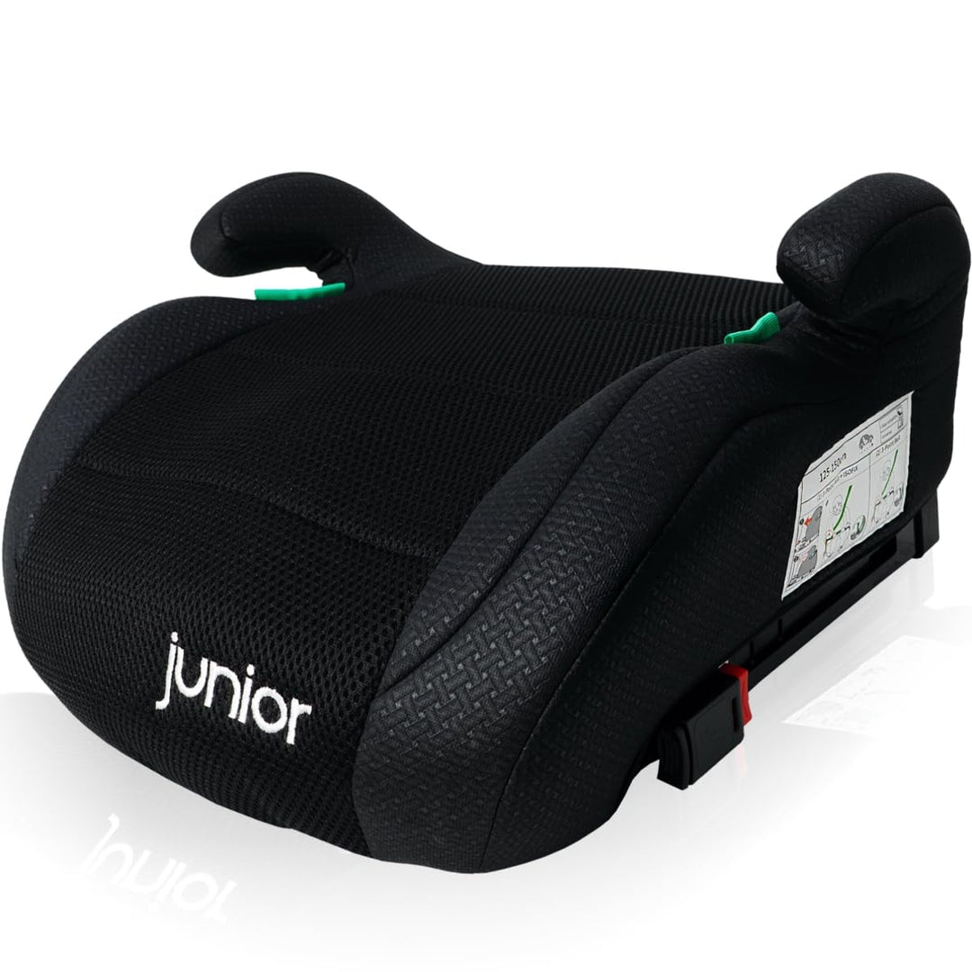 Sitzerhöhung mit ISOFIX Befestigungssystem i-Size Norm Kinder Auto Sitz 125 – 150 cm Körpergrösse EC