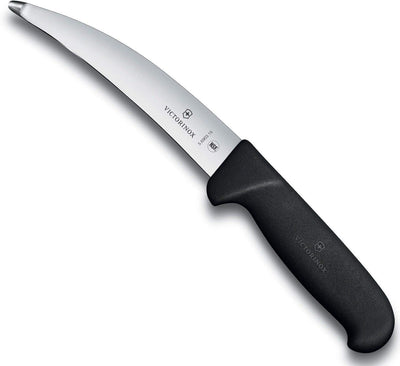 Victorinox, coltello da disosso Fibrox con punta spessa e smussata e lama ricurva, 15 cm