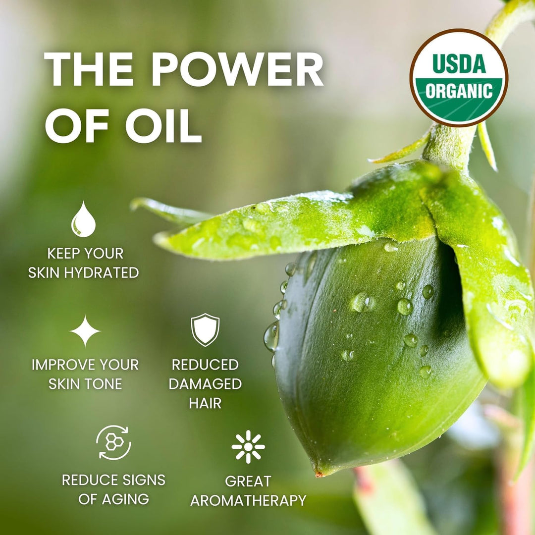 Jojobaöl naturrein &amp; kaltgepresst – 473 ml Bio-Jojoba Öl (100% rein, unraffiniert, hautverträglich)
