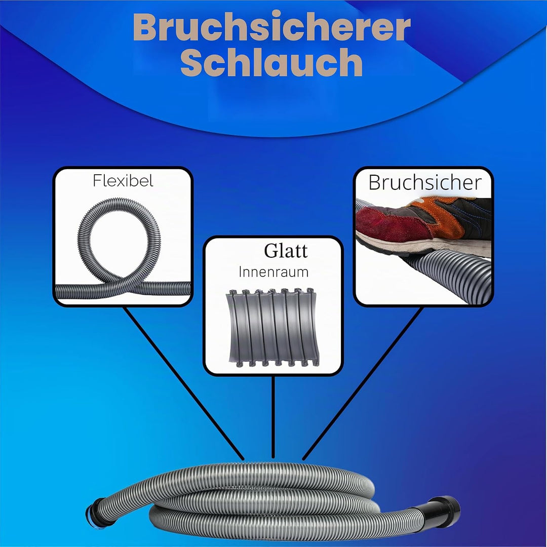 Cen-Tec Systems 94181 Quick Click Schlauch für Haus- und Ladensauger mit Multi-Brand Elektrowerkzeug