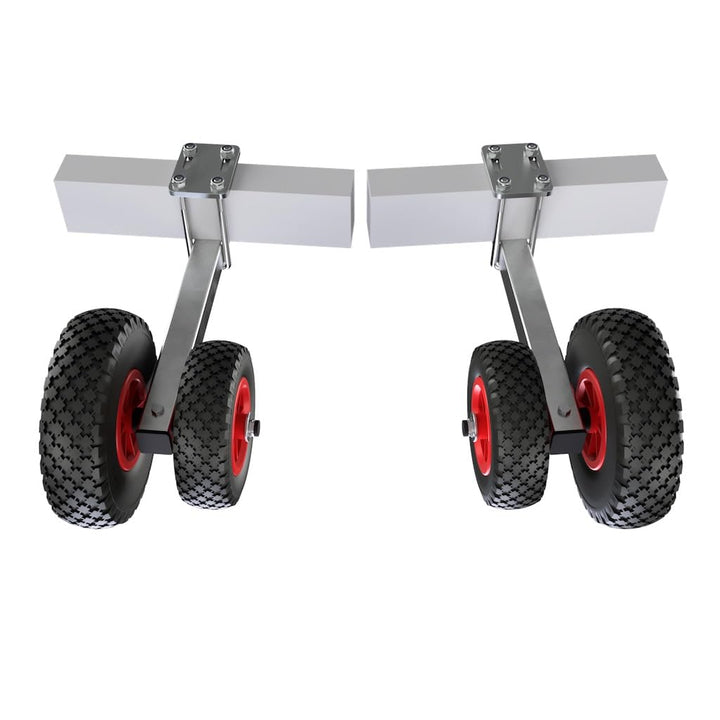 SUPROD Zentriereinrichtung, Auffahrhilfe, Sliphilfe, Boot Trailer, ZENDW-260-PU schwarz/rot, schwarz