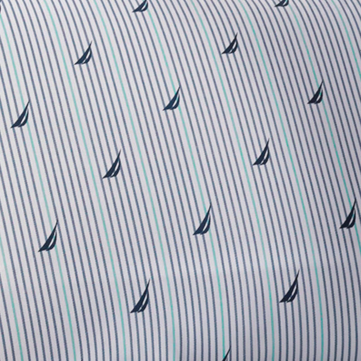 Nautica - Bettwäsche-Set für Doppelbett, Baumwollperkal, knackig und kühl, leicht und atmungsaktiv (