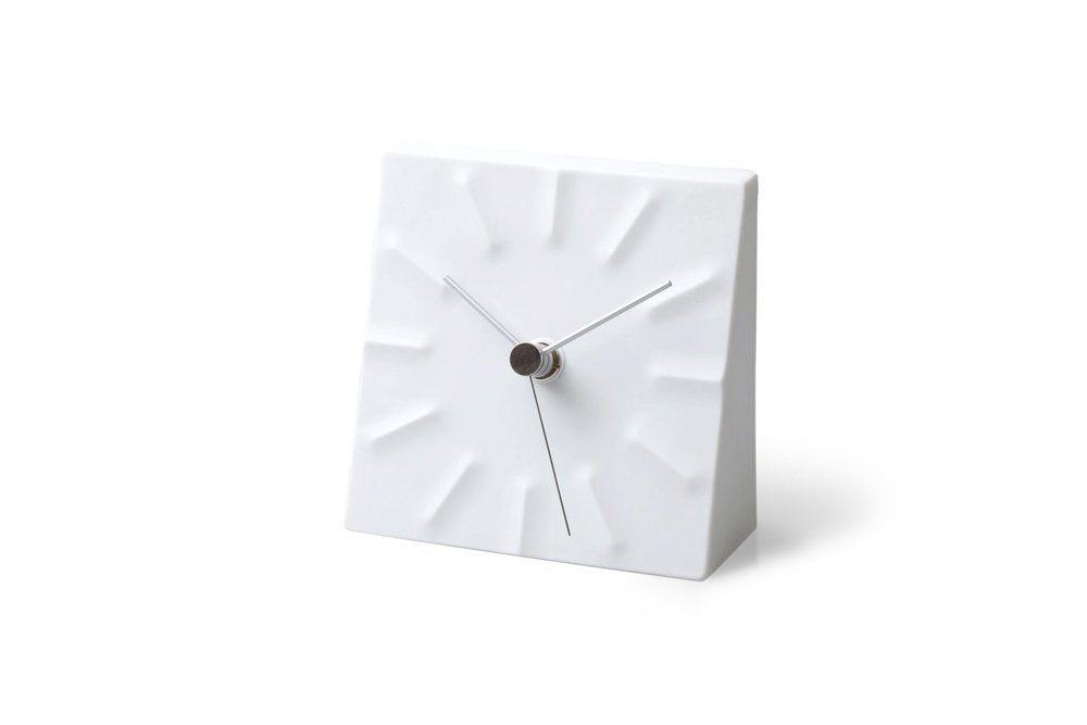 Lemnos KC10-13 Clock, Tension, Porzellan Design Tension, Design Tension