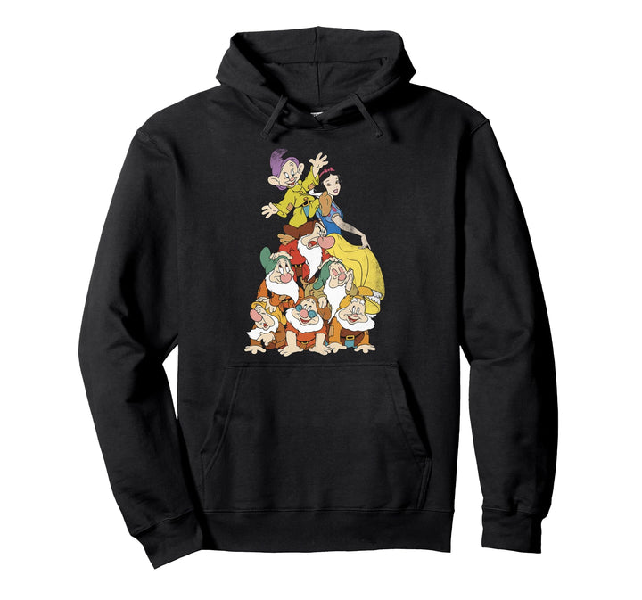 Disney Snow White Dwarf Squad Pyramid Pullover Hoodie