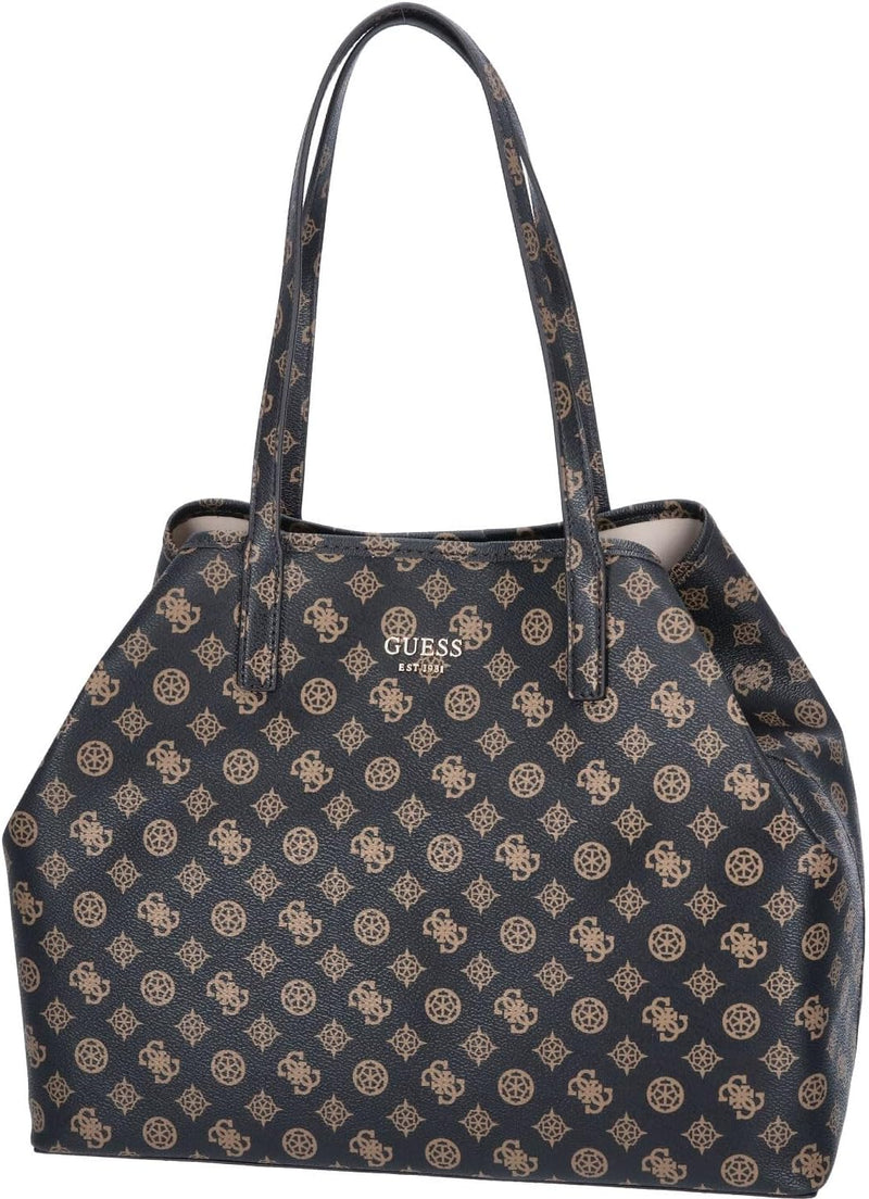 GUESS Women Vikky Large Tote Bag, braun