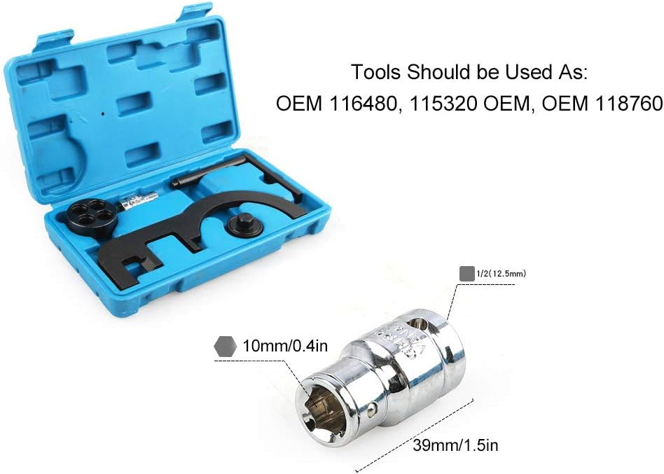 Septpenta Arretierwerkzeug Satz für Nockenwelleneinstellung, OEM 116480, 115320, 118760 für N47/N57