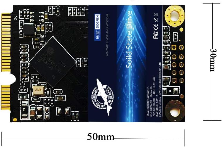 SSD-SATA, mSATA, 128 GB, Dogfish internes Solid-State-Laufwerk, Hochleistungs-Festplatte für Desktop