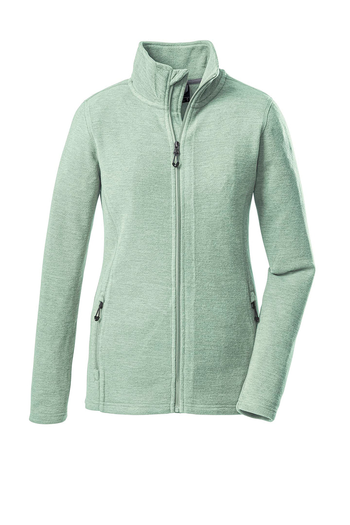 Killtec Unisex Wmn Flc Jckt 8 Fleecejacke 36 hell pistazie, 36 hell pistazie