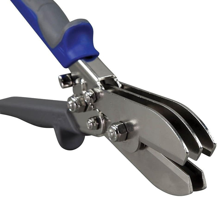 Klein Tools 86520 Crimpzange mit 5 Klingen, für Rohrleitungen, Rohre und Blech, 24 Gauge Stahl, 28 G