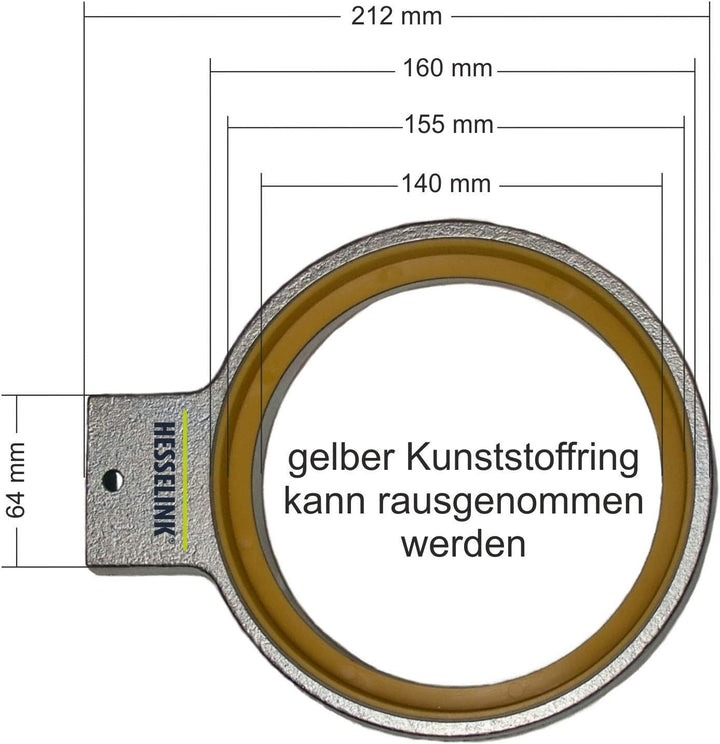 Hesselink FS-1 Spezial-Domlager-Federteller - Erweiterung für Federspanner FS-2000 Federteller FS-1,