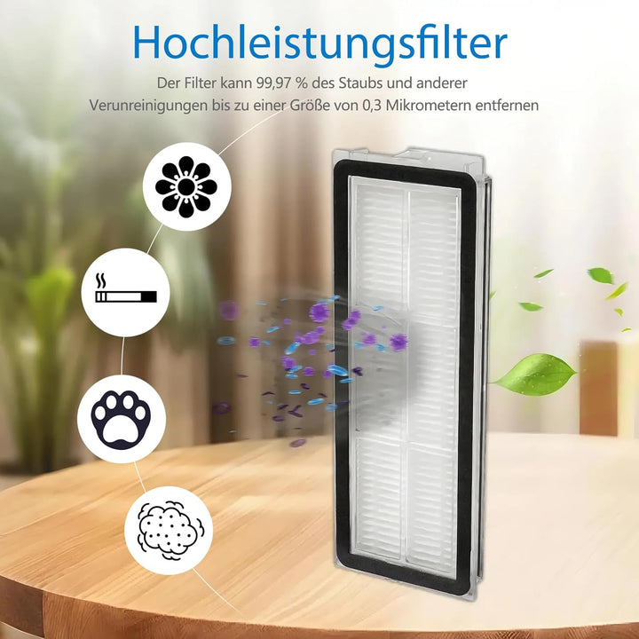QV 35A Zubehör Set für Roborock QV 35A / QV 35S / QR 598 / QR 798 Roboterstaubsauger Ersatzteile, 1
