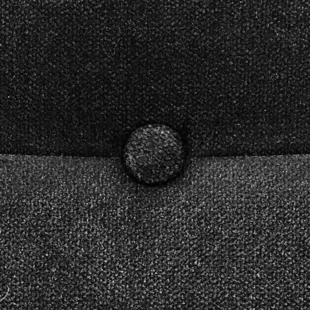 DHOME Kopfteil aus Kunstleder oder Stoff AQUALINE Pro Kopfteil Polsterkopfteil Luxusbett (Stoff Schw