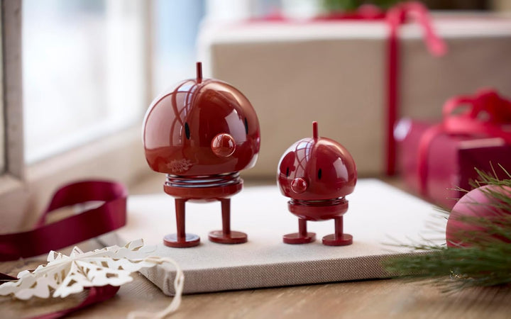 Hoptimist Bumble Wackelfigur & Glücksbringer, Skandinavische Deko Figuren für Wohnzimmer, Schreibtis