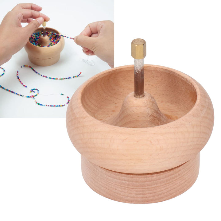 Zerodis Bead Spinner DIY Beading Turning Bowl, Shop LC Rocailles Spinner Armband Waist Beads Kit Ste