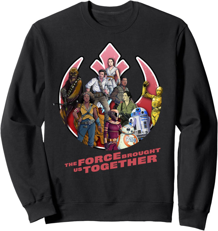 Star Wars: The Rise Of Skywalker Rebels Together Sweatshirt