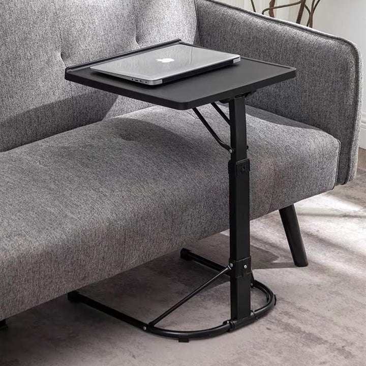 Beistelltisch, faltbar, tragbar, klappbar, für Laptop, höhenverstellbar, für Schlafzimmer, Wohnzimme