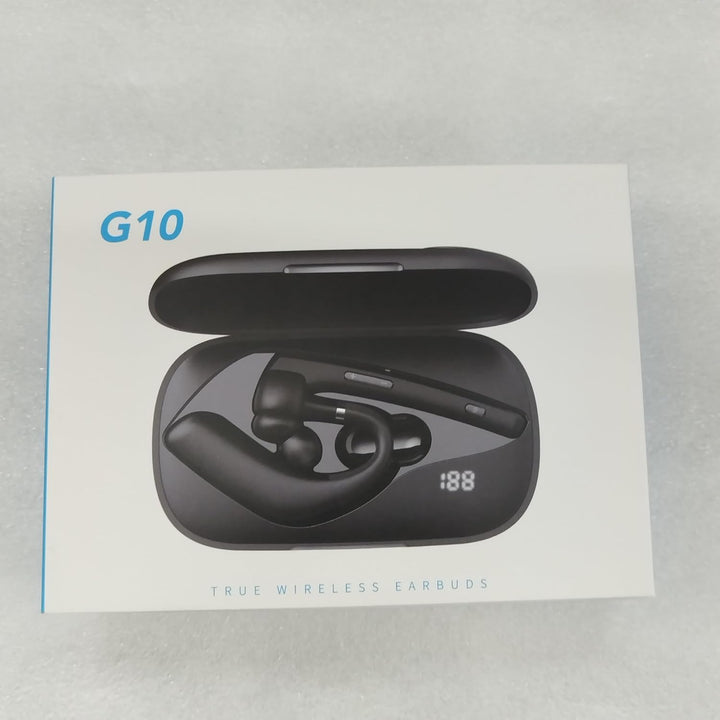 Bluetooth Headset V5.4, 100 Std Freisprecheinrichtung Wireless Headset mit LED-Ladebox, ENC Dual Ger