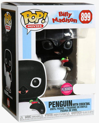 Funko POP! Movies: Billy Madison - Penguin [with Cocktail Flocked] # 899 Exclusive