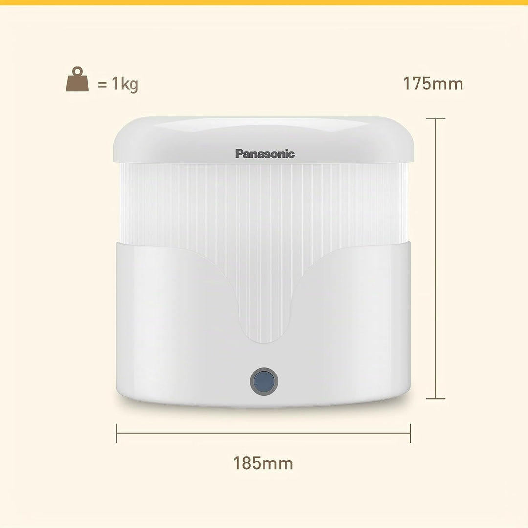 Panasonic CP-JNW01CW Trinkbrunnen für Haustiere, Wasserbrunnen für Katzen &amp; kleine bis mittelgrosse
