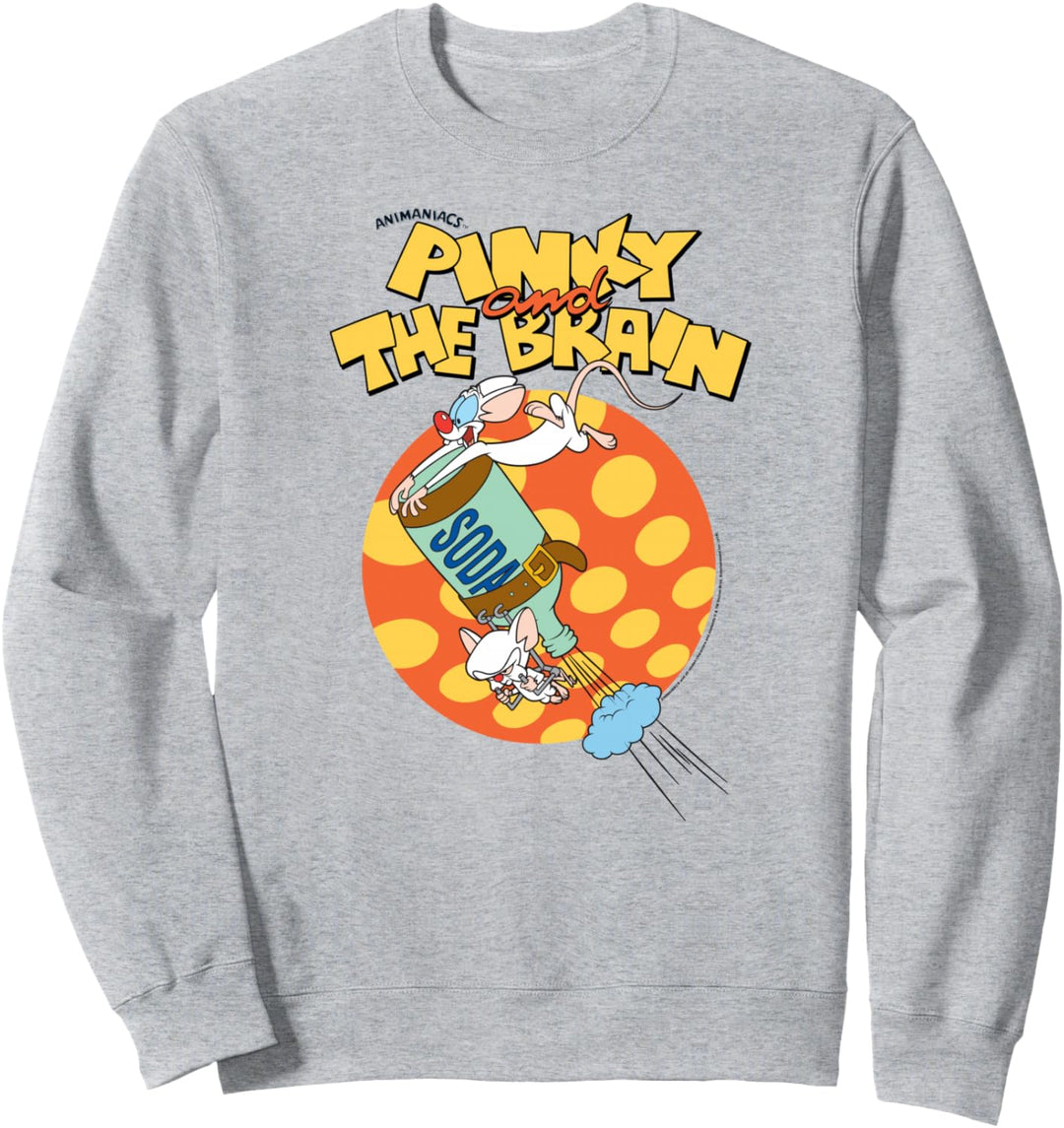 Pinky and the Brain Soda Sweatshirt