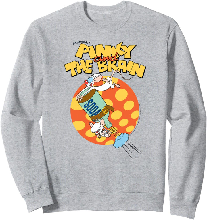 Pinky and the Brain Soda Sweatshirt