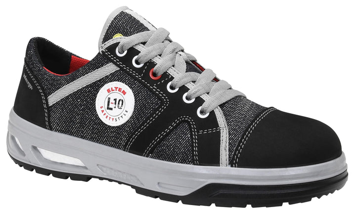 ELTEN Sicherheitsschuhe Sensation XX10 Low ESD S3S, Damen und Herren, Leder/Textil, Stahlkappe, leic