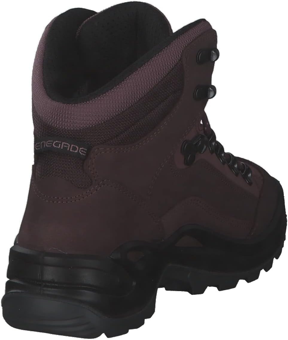 LOWA Renegade GTX MID Unisex Wanderstiefel Outdoor Goretex 38 EU Dunkelgrau Navy, 38 EU Dunkelgrau N