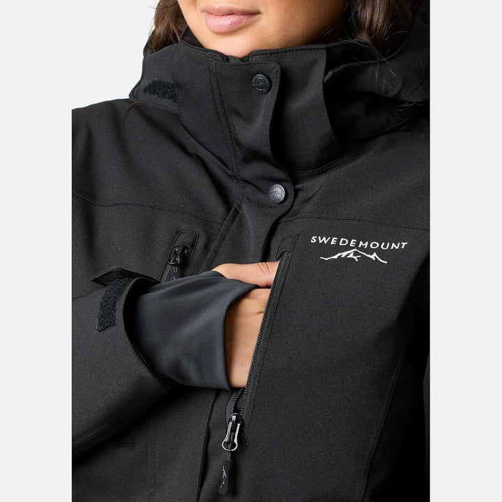 Swedemount Cervinia Skianzug für Damen 34 Schwarz, 34 Schwarz