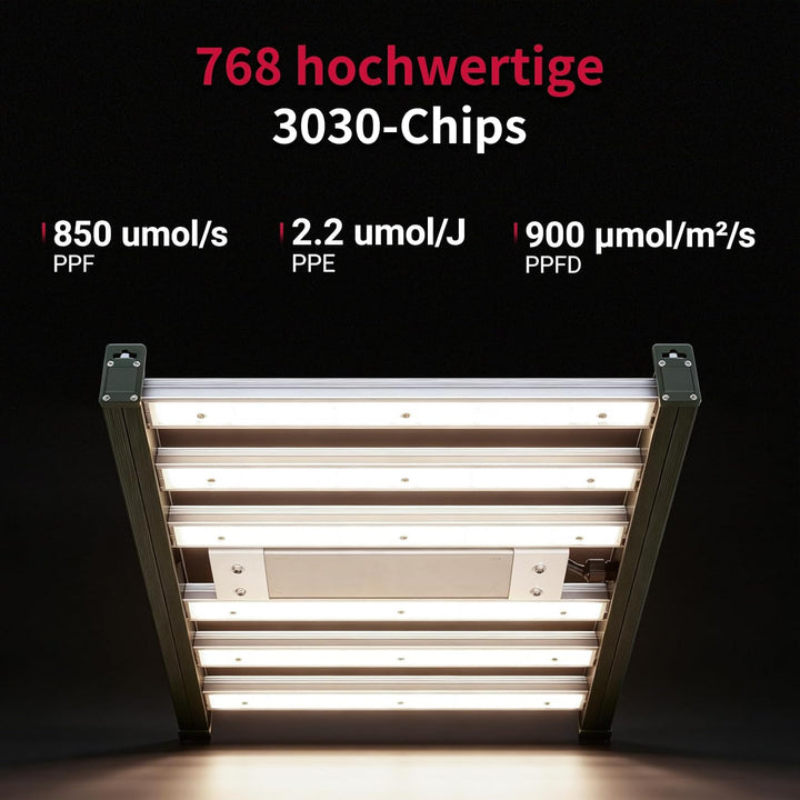 Growzelt Komplettset mit Growzelt 90x90x180 cm 240W LED Grow Lampe und Regelbar Rohrventilator 100mm